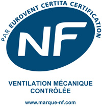 Certificat NF VMC 205 de la Renovent Excellent 300