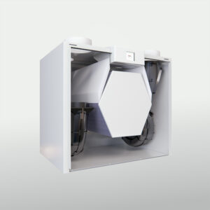centrale de ventilation double flux - vue intérieure 