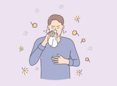 réaction allergique au pollen