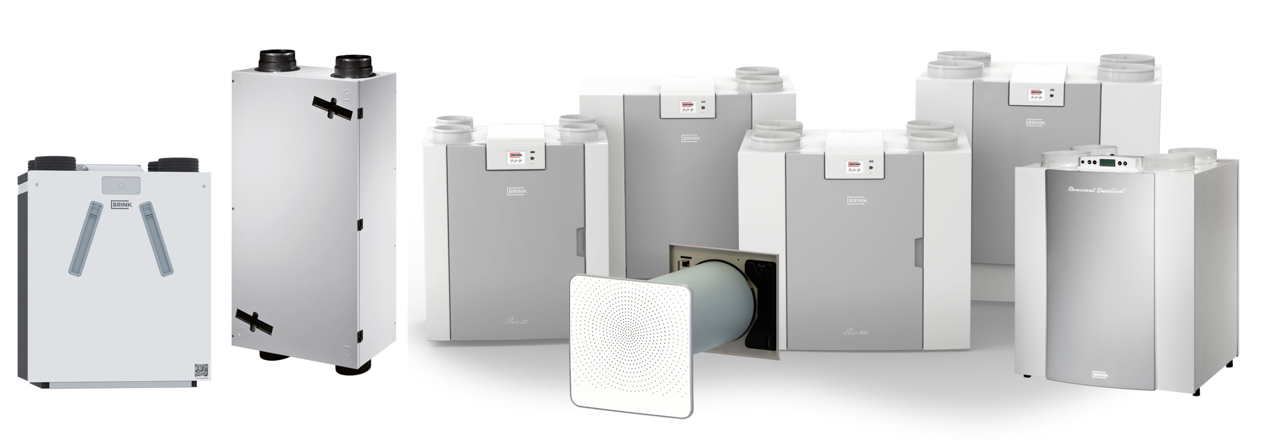 gammes de centrales de ventilation double flux brink